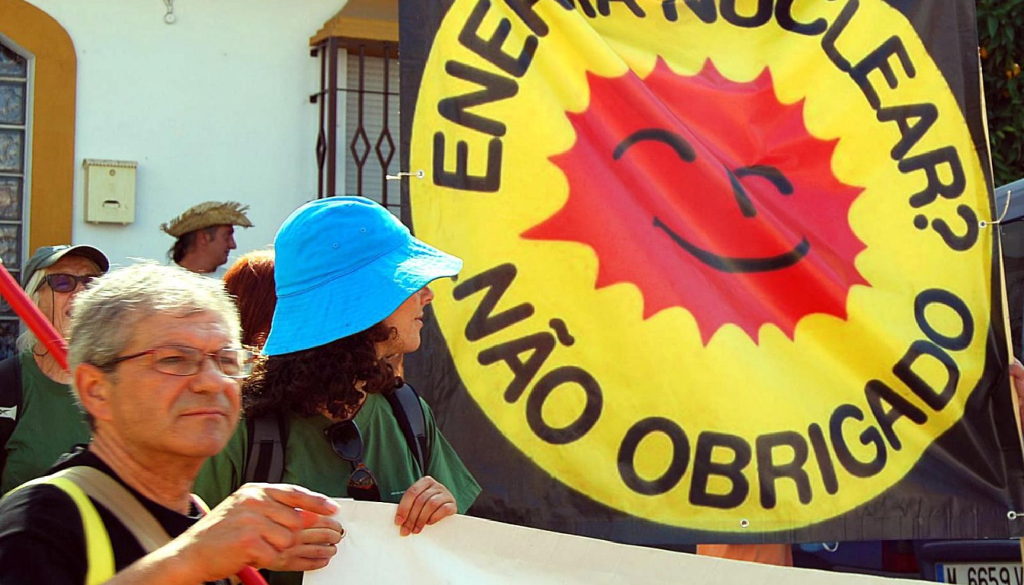 Paco López Jiménez, activista antinuclear.